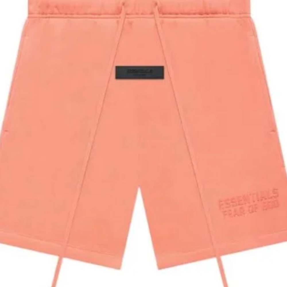 Essentials fear of god coral